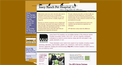 Desktop Screenshot of joseyranchpethospital.com